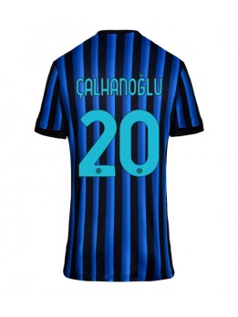 Inter Milan Hakan Calhanoglu #20 Zenski Domaci Dres 2025-26 Kratak Rukavima Inter Milan Hakan Calhanoglu #20 Zenski Domaci Dres 2025-26 Kratak Rukavima